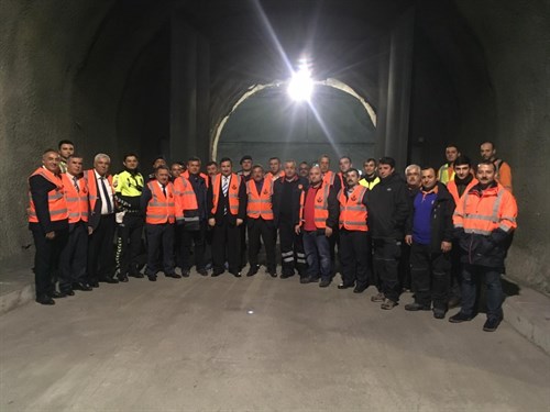 Ilgaz 15 Temmuz İstiklal Tünelinde Acil Durumlar Masabaşı Tatbikatı Yapıldı